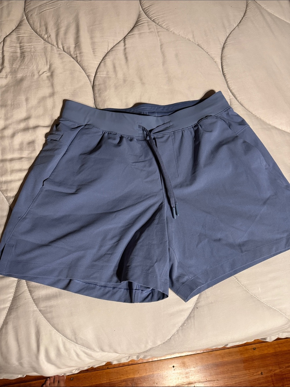 Lululemon Drawstring Performance Shorts - Blue